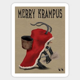 Merry Krampus Sticker